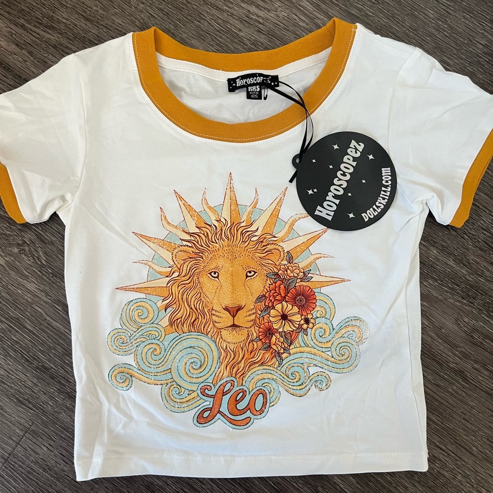 Horoscopes xxsmall tshirt BRAND NEW